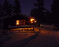 Schweden Neujahr mit Schnee und Sauna